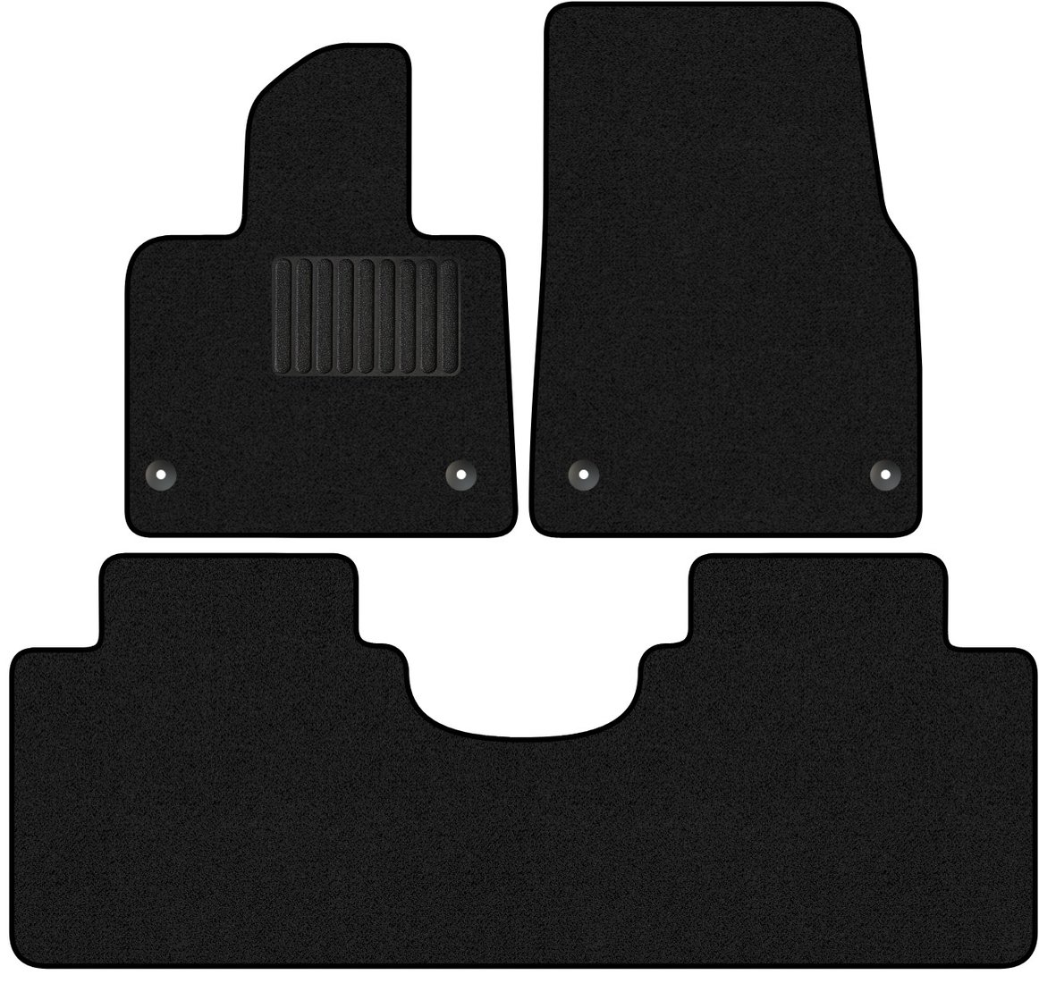 

Комплект ковриков для авто Alicosta Voyah Free I (suv / Гибрид) 2022 - Н.В. задний цельный (ворс)