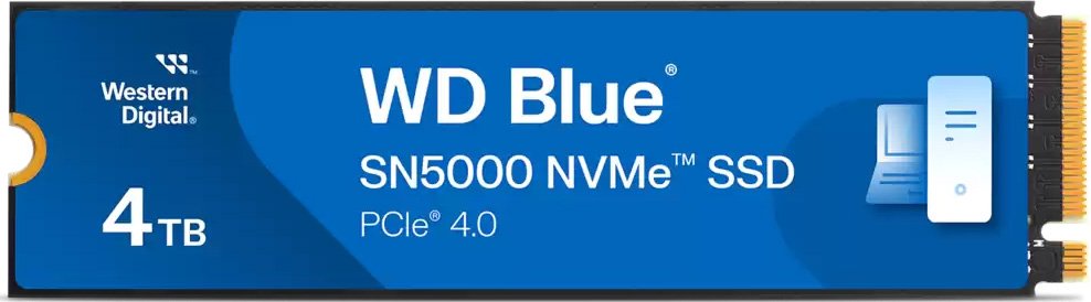

SSD WD Blue SN5000 4TB WDS400T4B0E