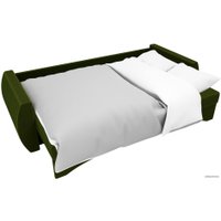 Диван Лига диванов Сатурн 28172 (микровельвет, зеленый)