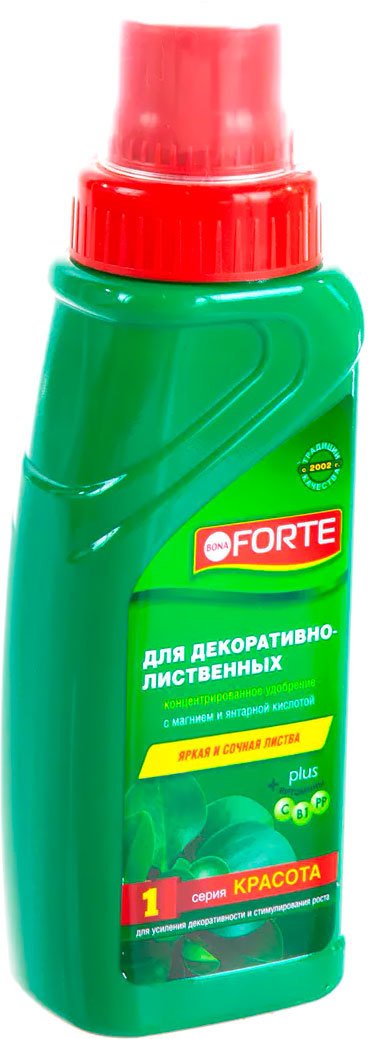 

Удобрение Bona Forte Красота для декоративно-лиственных BF21010291 285 мл