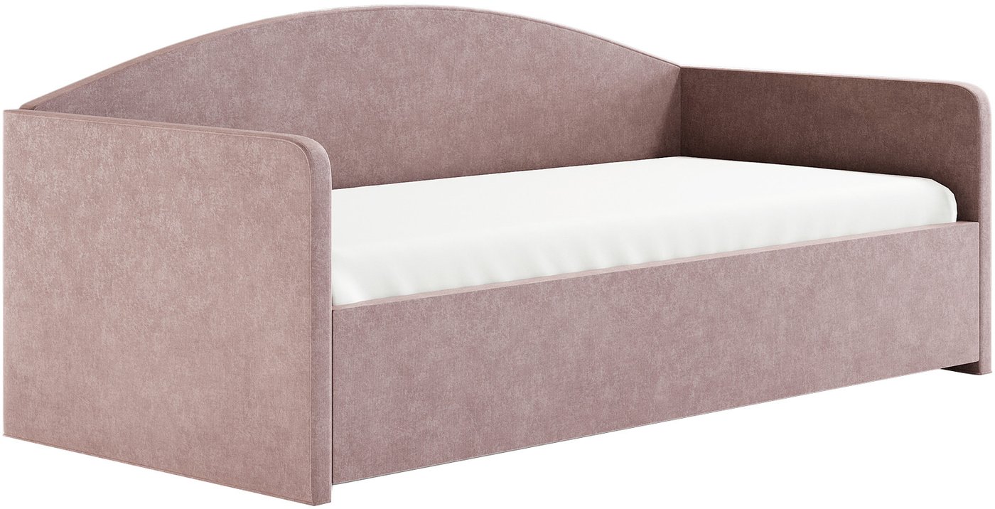 Кровать Сонум Uno 90x200 (микровелюр лиловый)