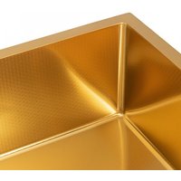 Кухонная мойка Diamond 450*500, коландер, дозатор GOLD DECOR