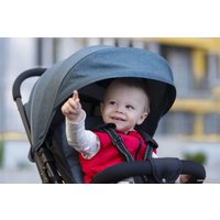 Коляска прогулочная «книга» Baby Tilly Bella T-163 (light grey)