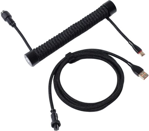 Кабель Gravastar Coiled Aviator USB Cable (черный)