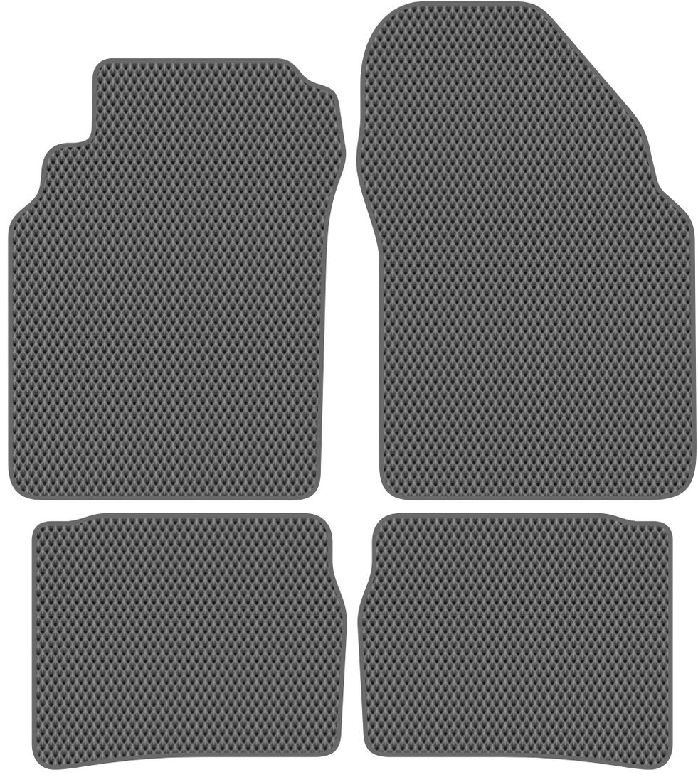 

Комплект ковриков для авто Alicosta Nissan Primera II (седан / P11) 1995 - 2002 (серый, ромб)