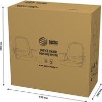 Офисное кресло CACTUS CS-WMC212-GY (белый/серый)