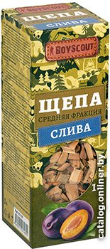 Щепа для копчения BoyScout Слива 61197 (1 л)