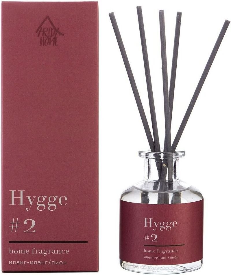 

Аромадиффузор Arida Home Hygge №2 Иланг-иланг/пион (50 мл)