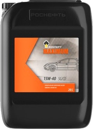 

Моторное масло Роснефть Maximum 15W-40 SG/CD 20л