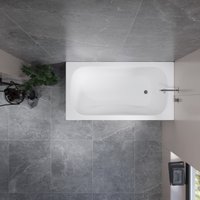 Ванна Lauter Sophia 130 21205130 (с ножками, серым подголовником)