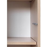 Шкаф распашной Аквилон Рэя №8 (туя светлый/кашемир)