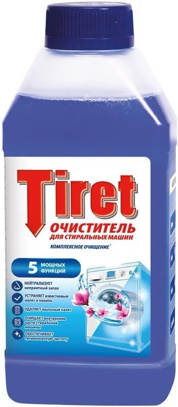 

Средство для стиральных машин Tiret Комплексное очищение 250 мл