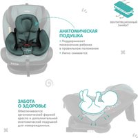 Детское автокресло Indigo Aero Isofix ST-3 (зеленый)