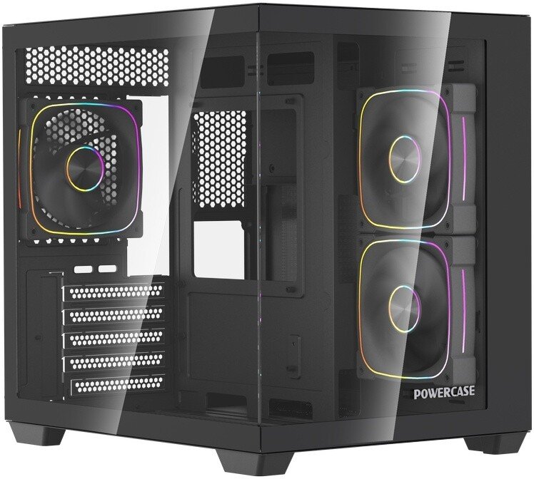 Корпус Powercase Vision Micro M5CB CVMM5CHB-A3