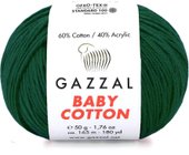 Baby cotton 3422 50 г 165 м (зеленый)