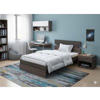 Кровать PROxSON Milton 80x190 (дуб кантербери/ясень шимо темный)