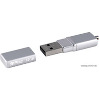 USB Flash Silicon-Power LuxMini 710 32Gb Silver (SP032GBUF2710V1S)