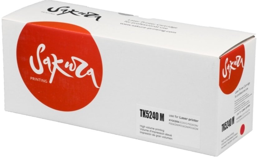 

Картридж Sakura Printing SATK5240M (аналог Kyocera TK-5240M)