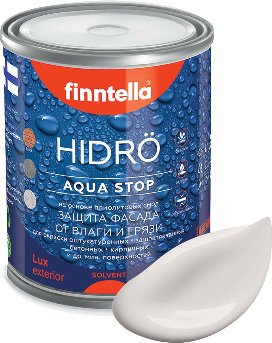 

Краска Finntella Hidro Hoyrya F-14-1-1-FL111 0.9 л (фиолетовый)