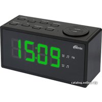 Настольные часы Ritmix RRC-1212 (черный)