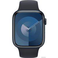 Ремешок Apple Sport Band MT3F3 (45 мм, темная ночь, размер M/L)
