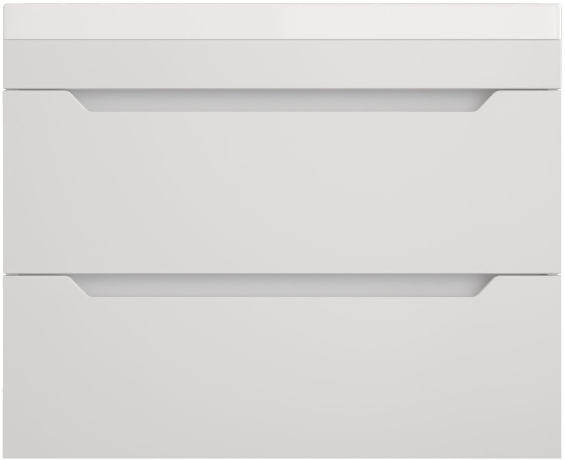 

Style Line Тумба под умывальник Остин 50 2 ящика (подвесная, для квадратной раковины)