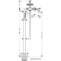 Смеситель Axor Montreux 16547000 (хром)