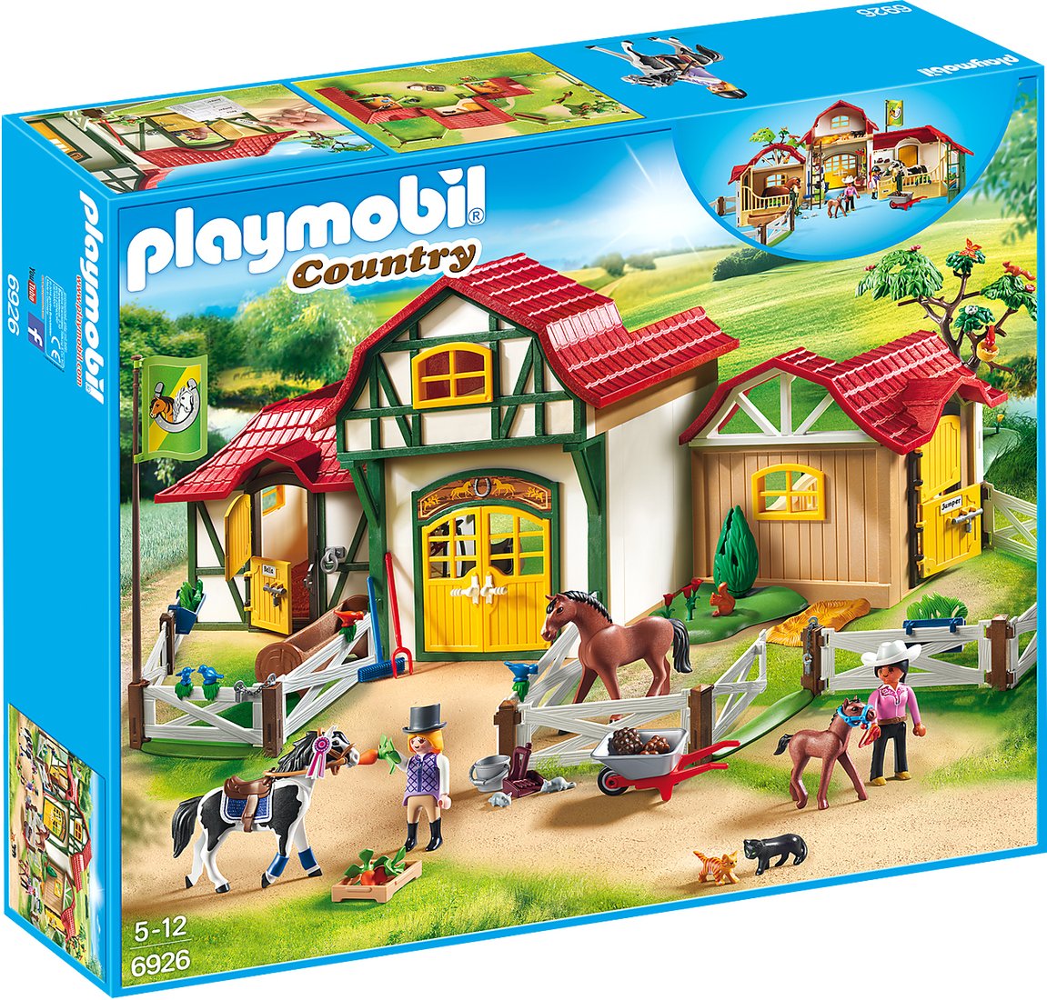 

Конструктор Playmobil PM6926 Лошадиная ферма