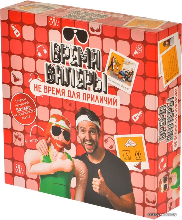 Настольная игра Магеллан Время Валеры. Не время для приличий