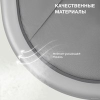 Шезлонг Nuovita Agio (серый)