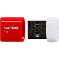 USB Flash SmartBuy Lara 4GB (красный)