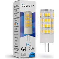 Светодиодная лампочка Voltega Simple Capsule 5W 4000K G4 7184