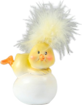 Статуэтка Sima-Land Цыпушка желтая на яйце 10326174