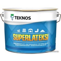 Краска Teknos Superlateksi 9л (база 1)