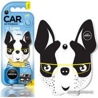 Aroma Car Ароматизатор полимерный Love Pets Dog Ocean Calm 92565