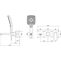 Смеситель Vieir V393536-C