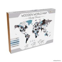 Пазл Eco-Wood-Art «Карта Мира Small» Смоуки Дримс