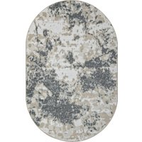 Ковер для жилой комнаты Merinos Cuba F269-OVAL-BLUE (1.5х3)