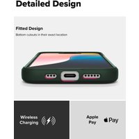 Чехол для телефона Ringke Onyx для iPhone 16e Dark Green