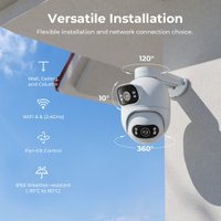 IP-камера Imilab EC6 Dual 3K+3K WiFi Plug-in Spotlight Camera (международная версия)