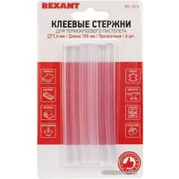 Клеевые стержни Rexant 09-1015 (6 шт, прозрачный)