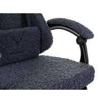 Игровое (геймерское) кресло Knight Lord/F (темно-синий экомех)