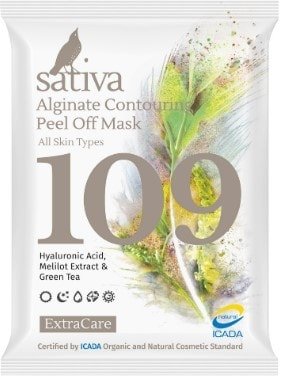 

Sativa Маска для лица альгинатная Моделирующая №109