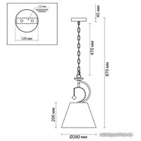 Подвесная люстра Lumion Leah 4469/1