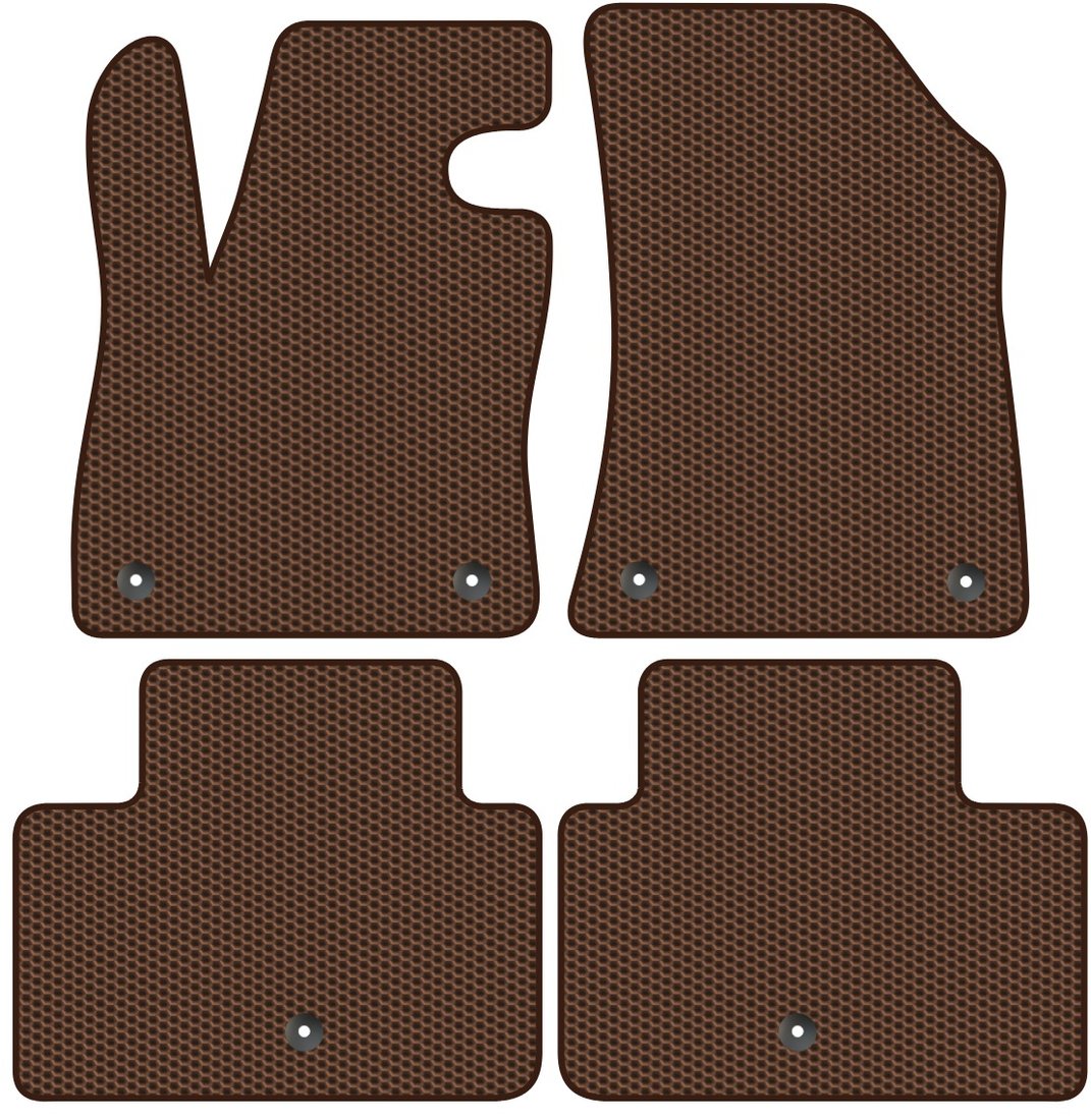 

Комплект ковриков для авто Alicosta Infiniti QX50 II (suv / P71A) 2020 - Н.В. (коричневый, сота)