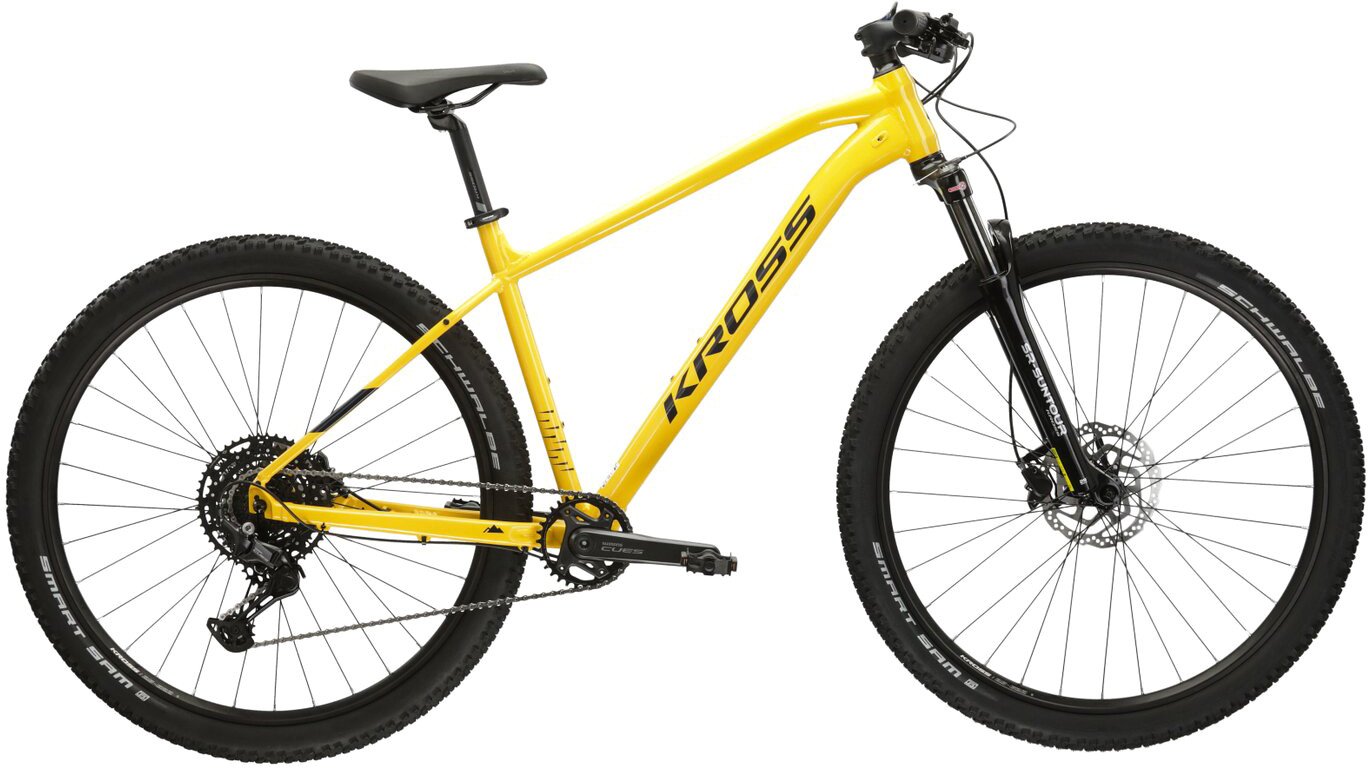 

Велосипед Kross Level 4.0 29 L/19" 2024 (желтый/черный глянцевый)