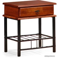 Тумба Halmar Fiona (античная черешня/черный)