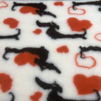 Коврик (подстилка) Profleece Мнямс Такса PF098104 (сливки/шоколадный/оранжевый)