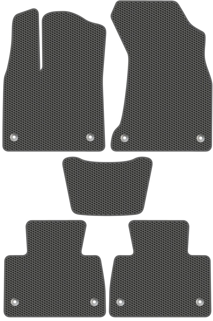 

Комплект ковриков для авто Alicosta Hongqi HS7 I (suv / CA6500T, CA6500T1, CA6501HA6T / 5 мест) 2018 - Н.В. (серый)