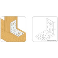 Уголок крепежный ЕКТ V021559